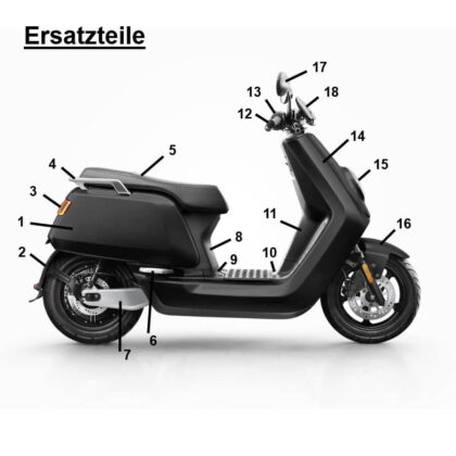 NIU NQi-Serie Ersatzteile