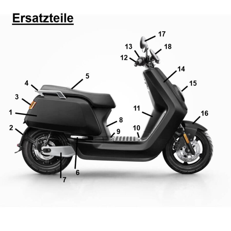 NIU NQi-Serie Ersatzteile