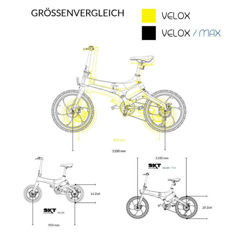 SXT Velox MAX 25km/h